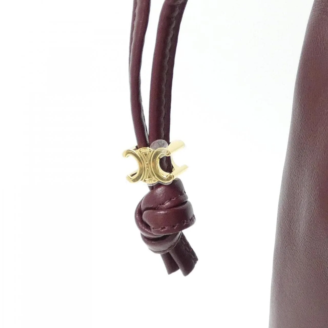 CELINE 123662J79 Handbag Lambskin 黑色 羊皮 新品 - 縮圖 5