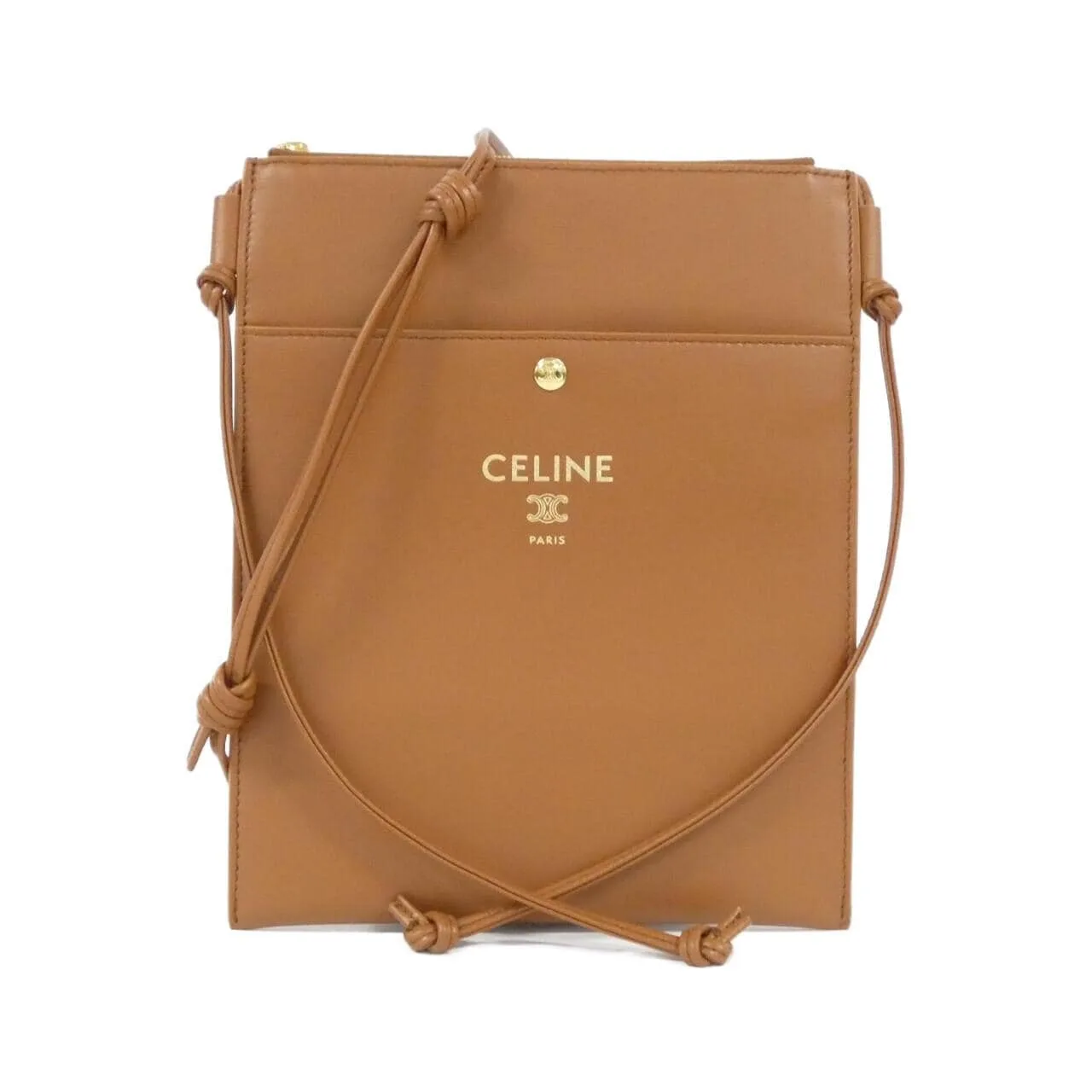 CELINE 10P812K05 Shoulder Lambskin Black