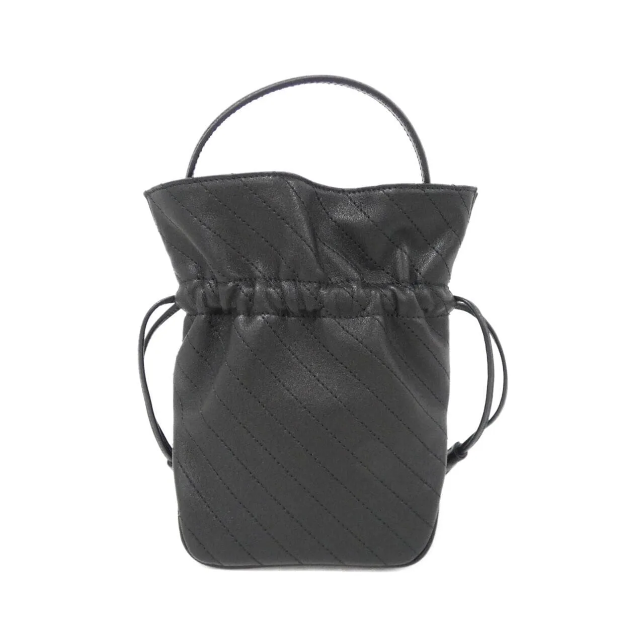 GUCCI 760313 AACP7 Handbag Leather 黑色 皮革 新品 - 縮圖 2