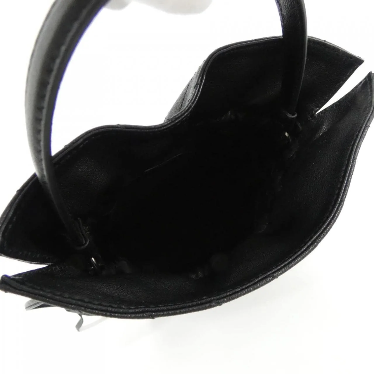 GUCCI 760313 AACP7 Handbag Leather 黑色 皮革 新品 - 縮圖 5