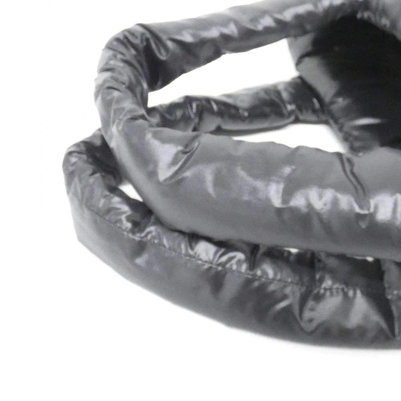 CHANEL 48611 Handbag Nylon Black Nylon Rank A - Thumbnail 4