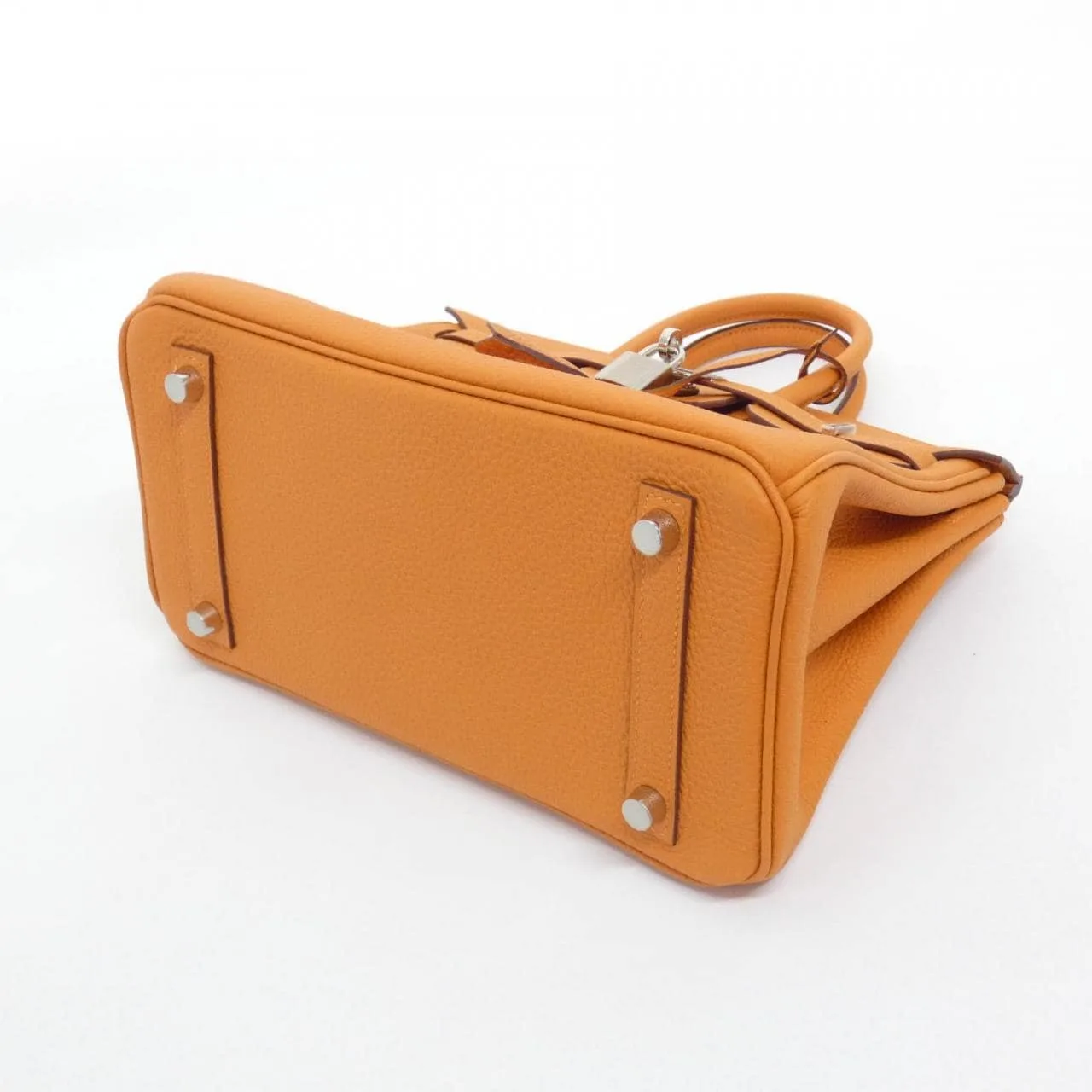 HERMES Birkin 041344CK Handbag Togo 橙色 Togo 牛皮 中古品A - 縮圖 3