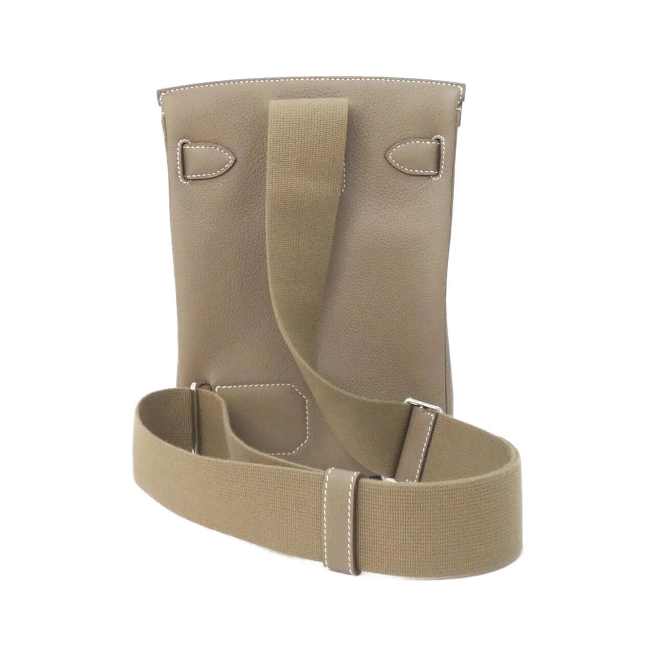 HERMES 083589CK Shoulder Togo Etoupe Togo Leather Rank A - Thumbnail 2