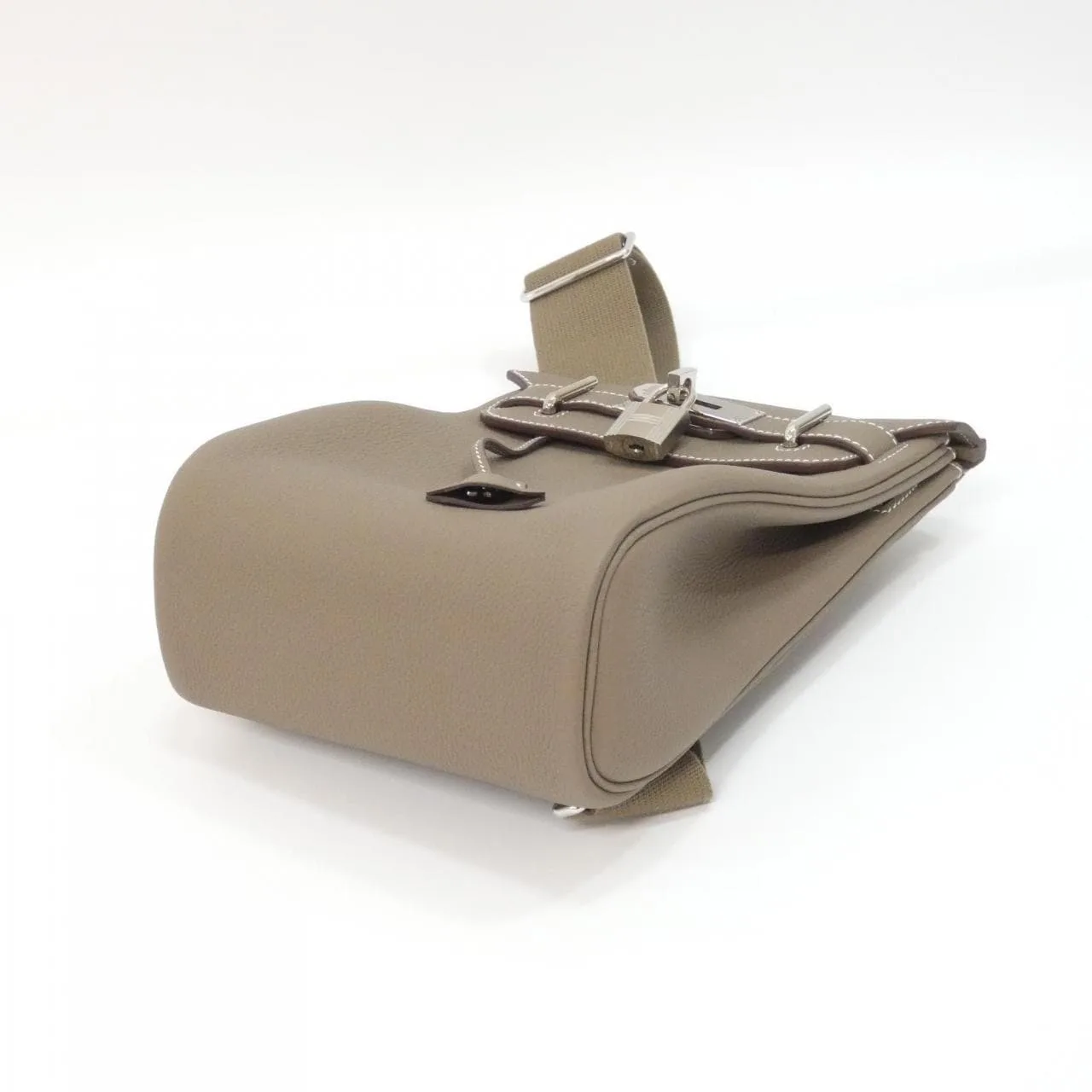 HERMES 083589CK Shoulder Togo Etoupe Togo Leather Rank A - Thumbnail 3