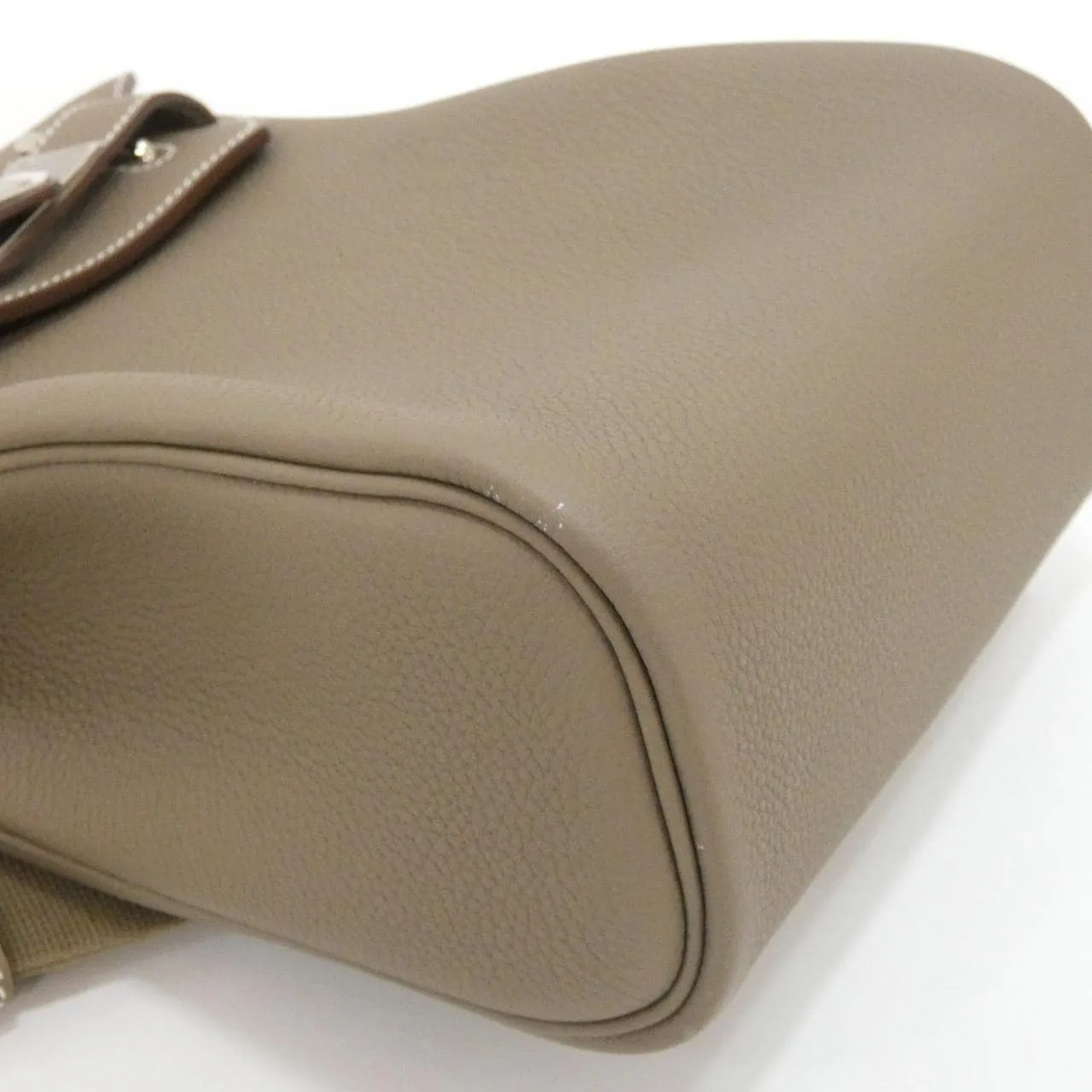 HERMES 083589CK Shoulder Togo Etoupe Togo Leather Rank A - Thumbnail 4