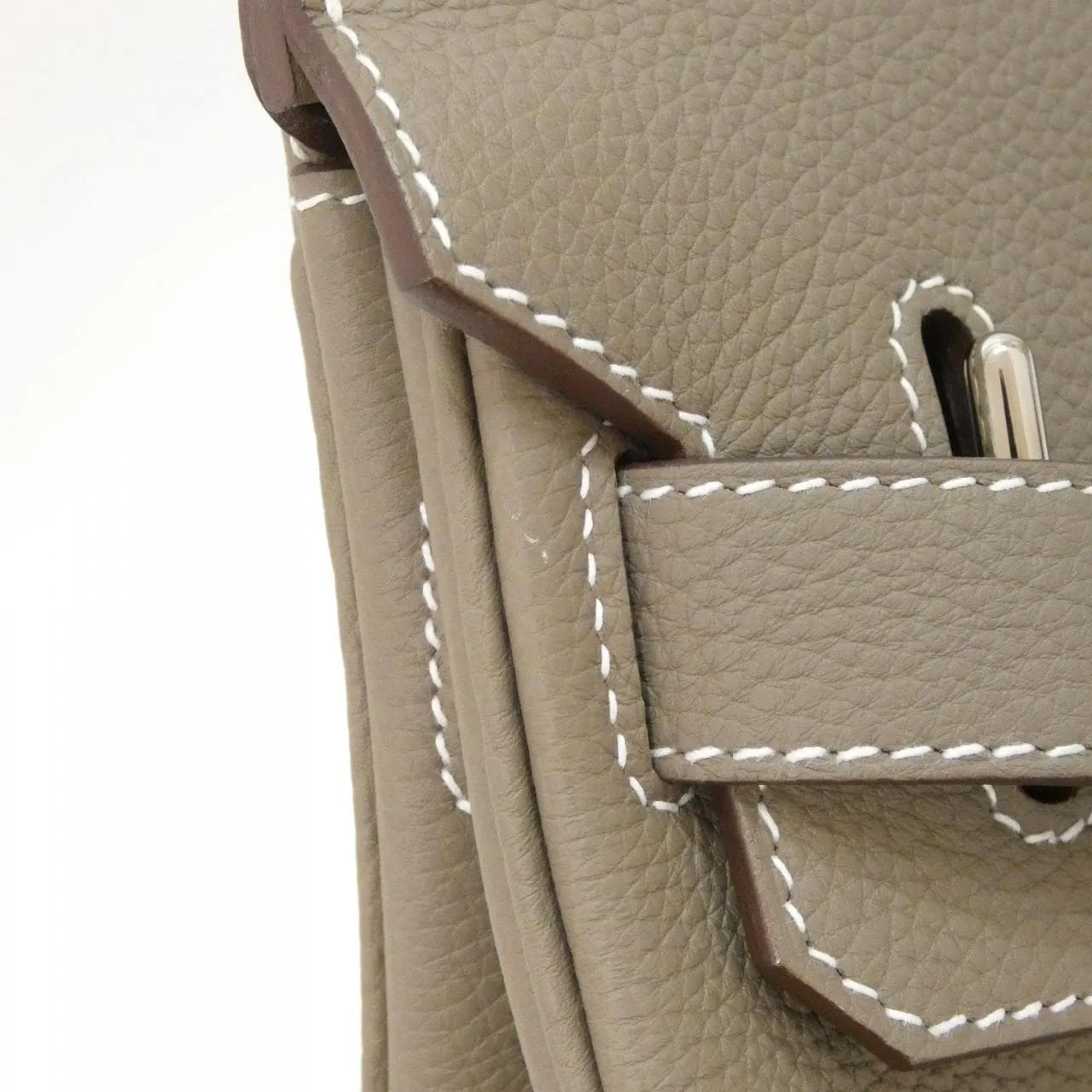 HERMES 083589CK Shoulder Togo Etoupe Togo Leather Rank A - Thumbnail 5