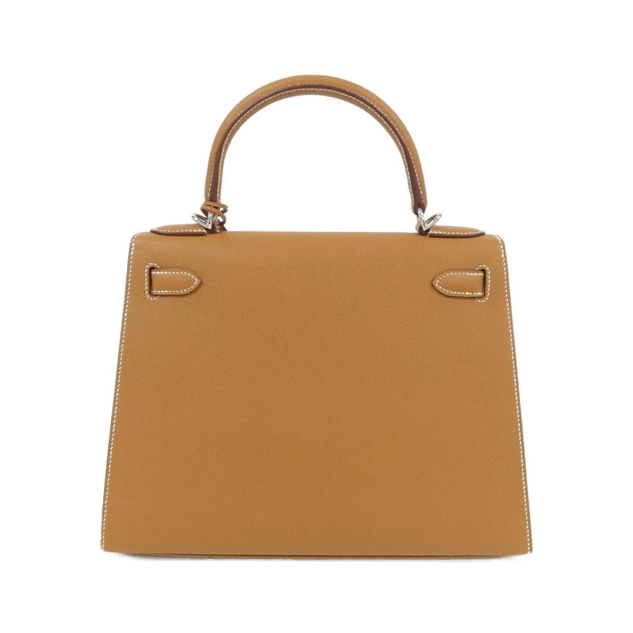 HERMES Kelly 042319CK Handbag Epsom Gold Epsom Leather Rank A - Thumbnail 2