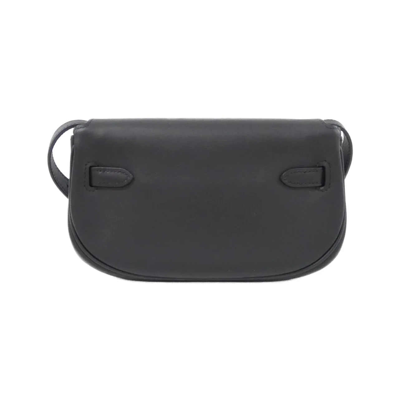 HERMES Kelly 084552CC Shoulder Swift Black Swift Leather Rank A - Thumbnail 2