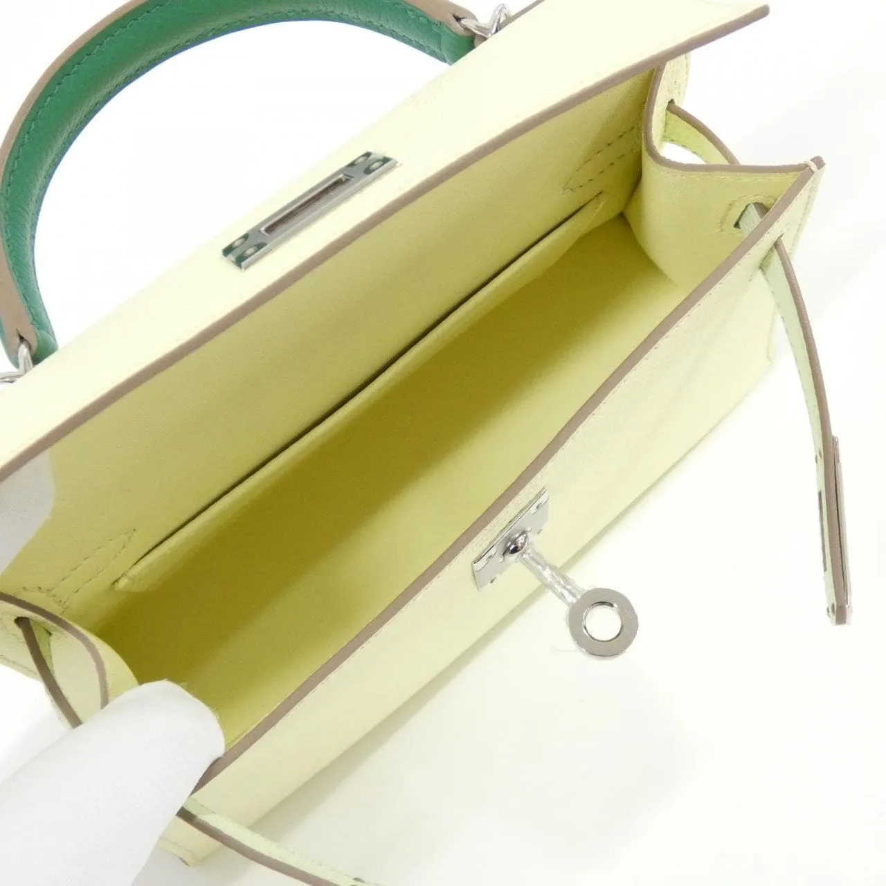 HERMES Kelly 082732CK Handbag Epsom