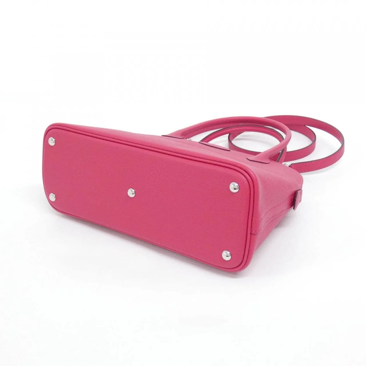 HERMES Bolide 041693CK Handbag Epsom Black Epsom Leather Rank A - Thumbnail 3