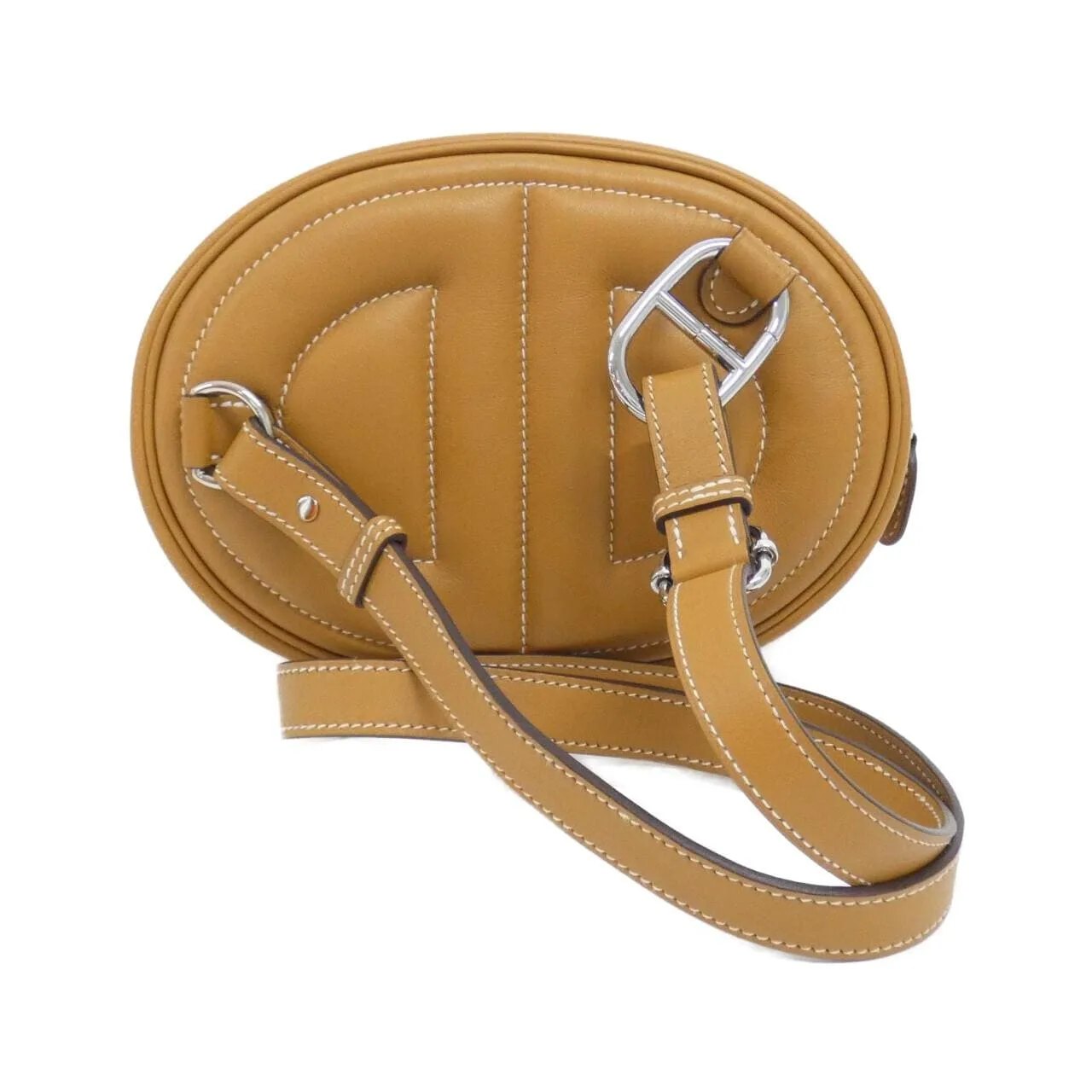 HERMES 079223CK Shoulder Swift Black Swift Leather Rank A - Thumbnail 2