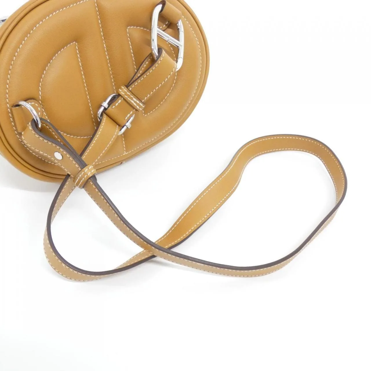 HERMES 079223CK Shoulder Swift Black Swift Leather Rank A - Thumbnail 6