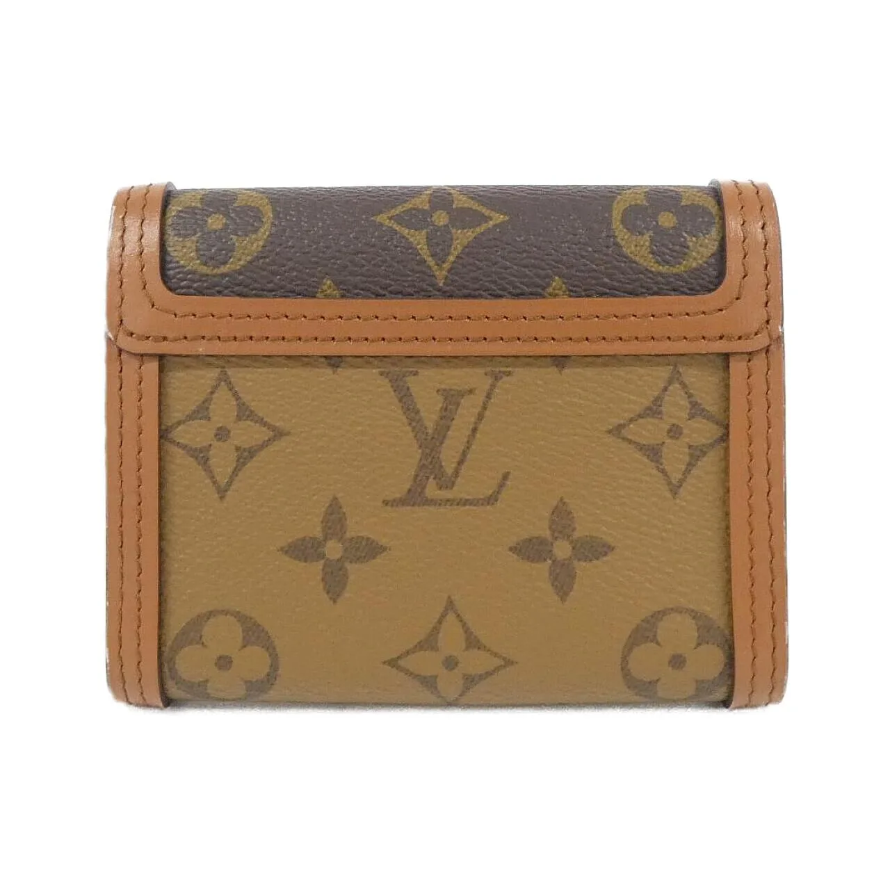 LOUIS VUITTON Dauphine M68725 Wallet Monogram Black Monogram Rank A - Thumbnail 2