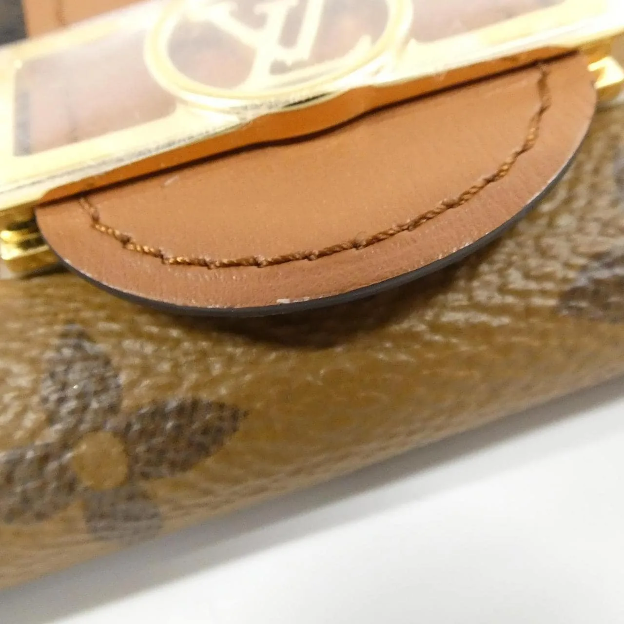 LOUIS VUITTON Dauphine M68725 Wallet Monogram Black Monogram Rank A - Thumbnail 3