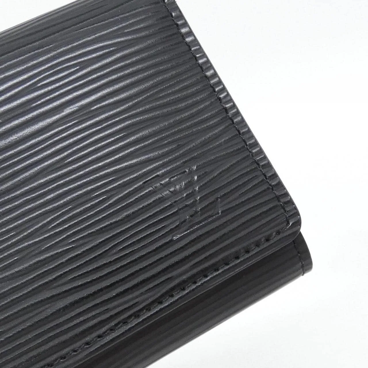 LOUIS VUITTON M56582 Card Case Epi Black Epi Rank A - Thumbnail 3