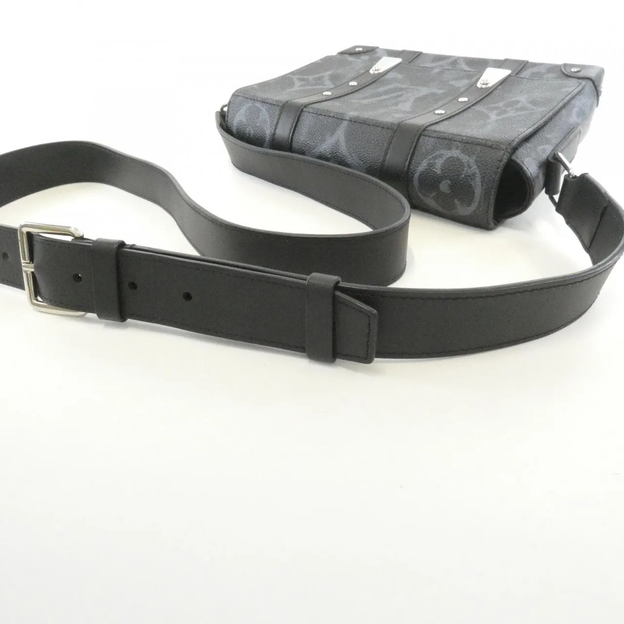 LOUIS VUITTON M57271 肩背包 Monogram 黑色 Monogram 中古品A - 縮圖 5