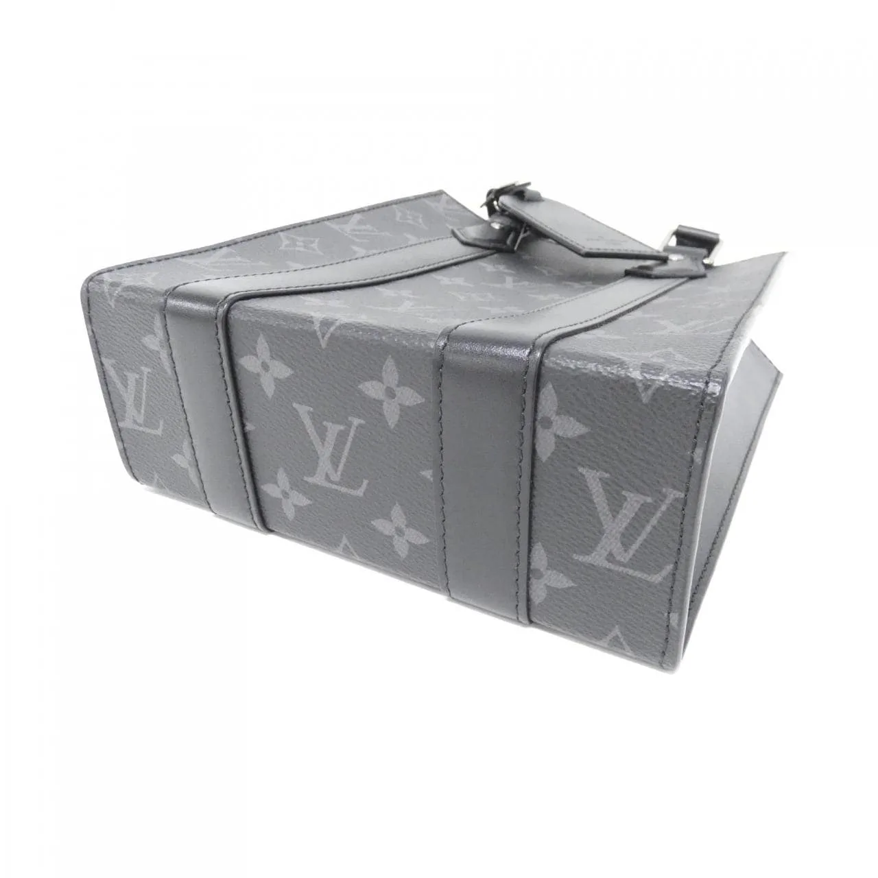 LOUIS VUITTON Eclipse M46453 Handbag Monogram 黑色 Monogram 中古品A - 縮圖 2