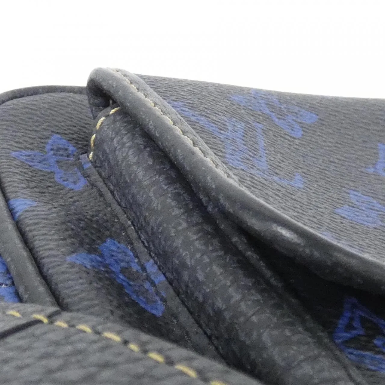 LOUIS VUITTON Christopher M81854 肩背包 Monogram 藍色 Monogram 中古品A - 縮圖 5