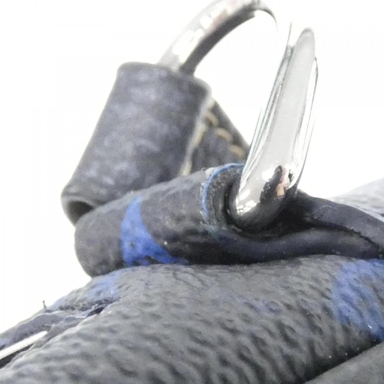 LOUIS VUITTON Christopher M81854 肩背包 Monogram 藍色 Monogram 中古品A - 縮圖 7