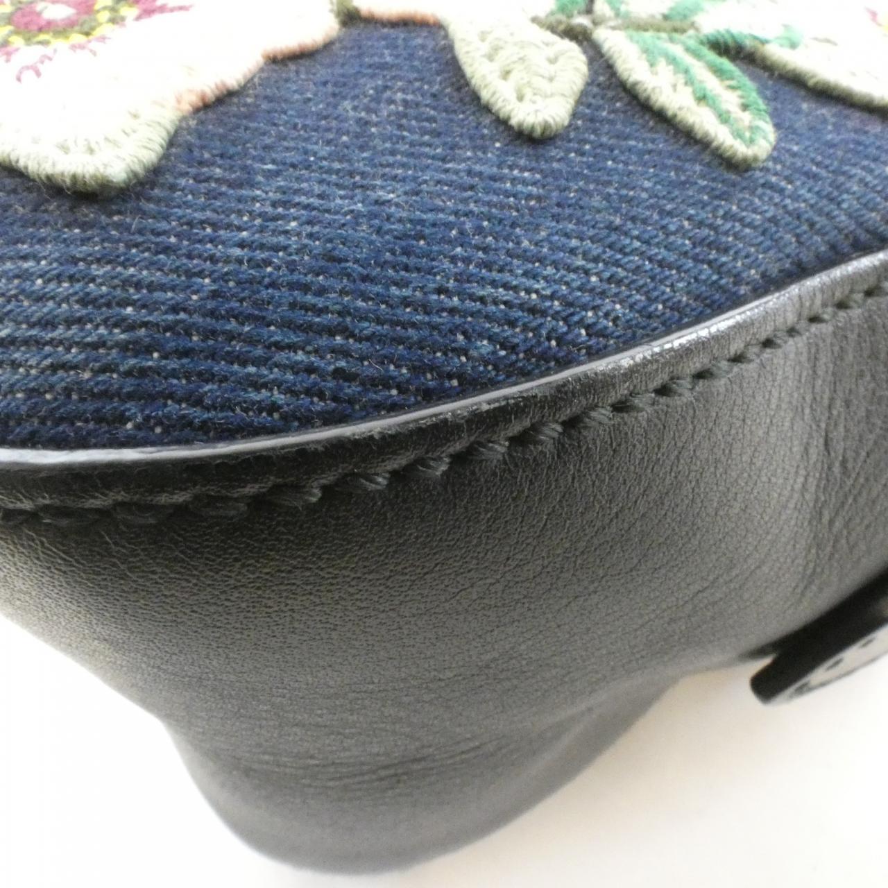 GUCCI 456547 K7YAG 肩背包 牛仔布 3