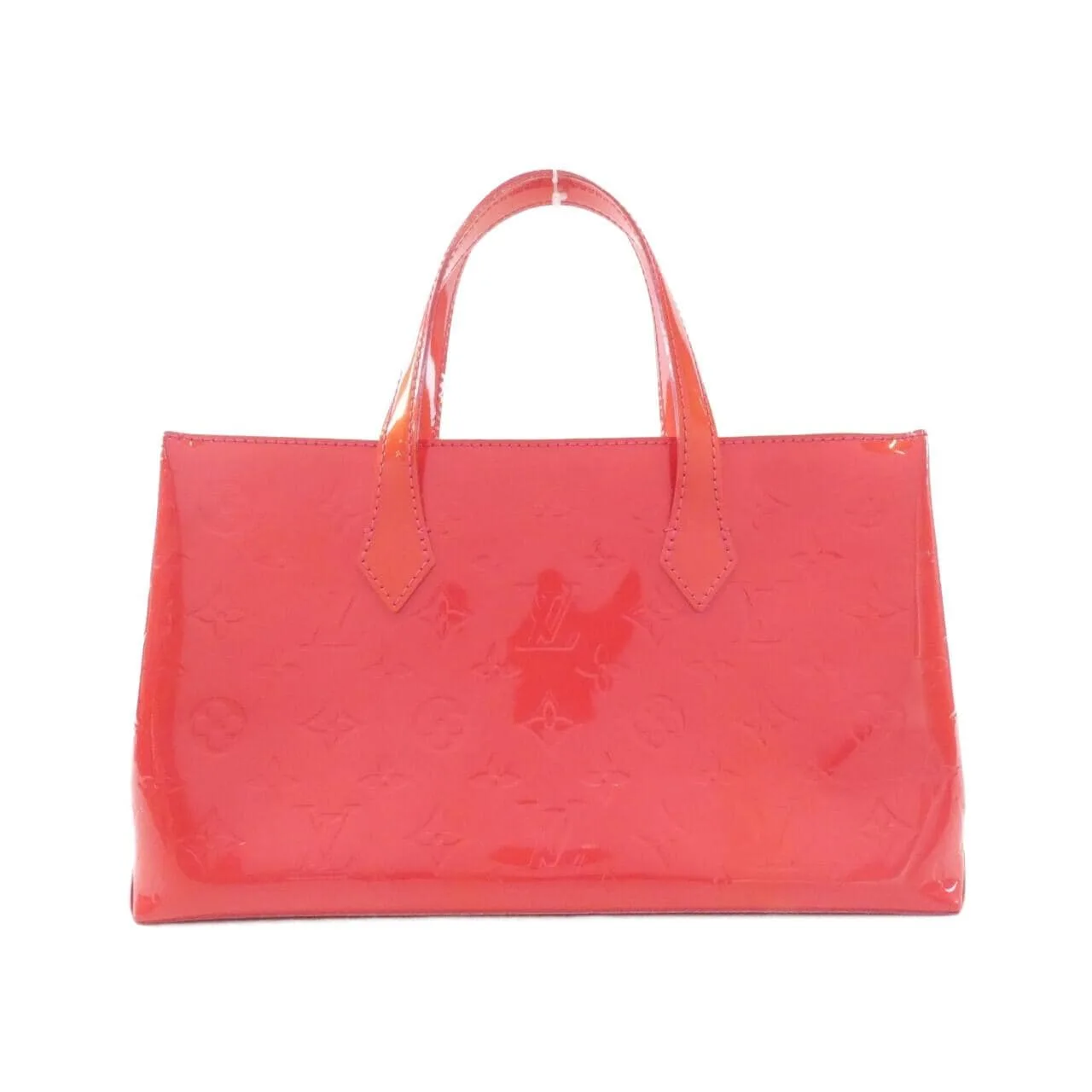 LOUIS VUITTON M93643 Handbag Vernis Black Vernis Rank B - Thumbnail 2