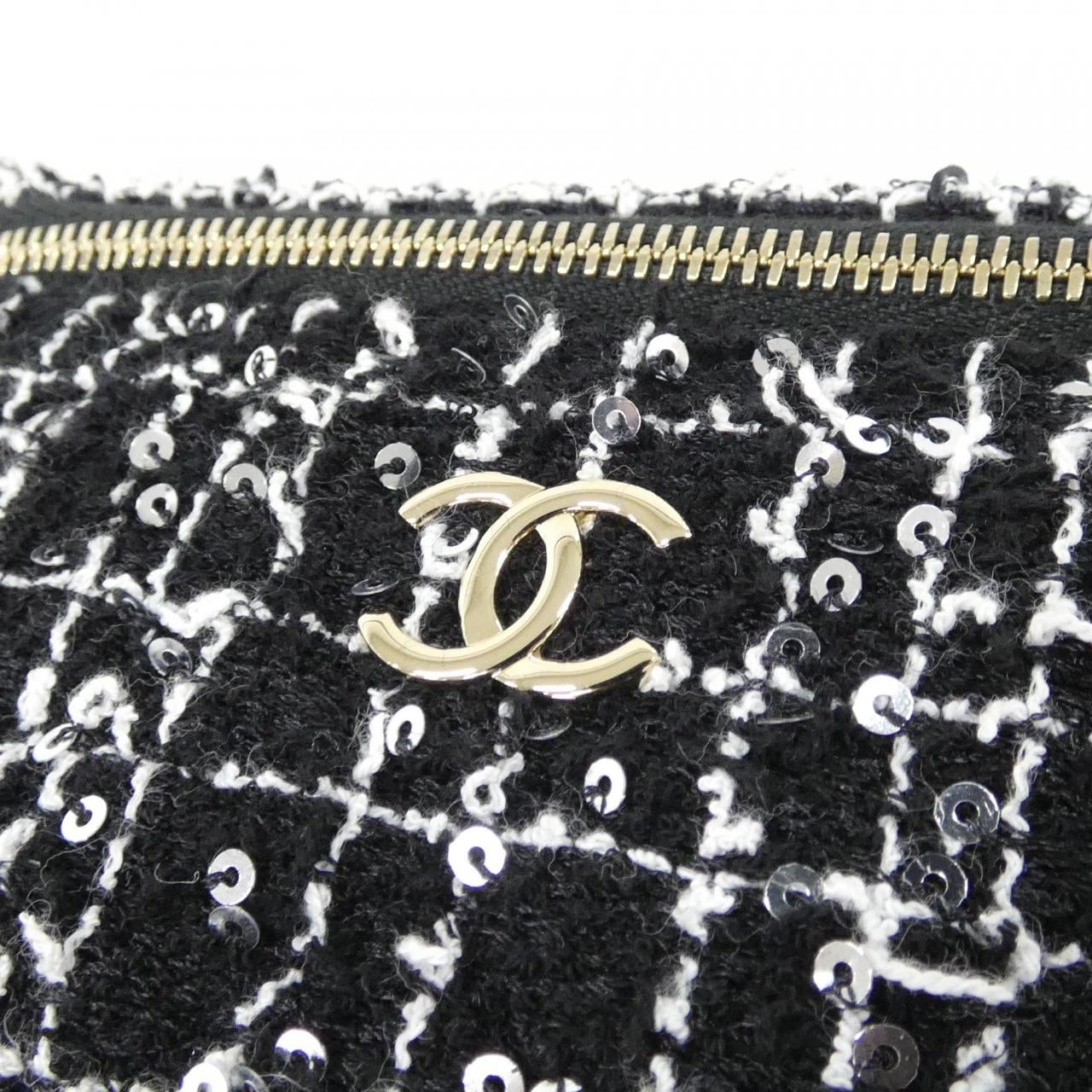 CHANEL Timeless Classic AP2199 Handbag Tweed 4