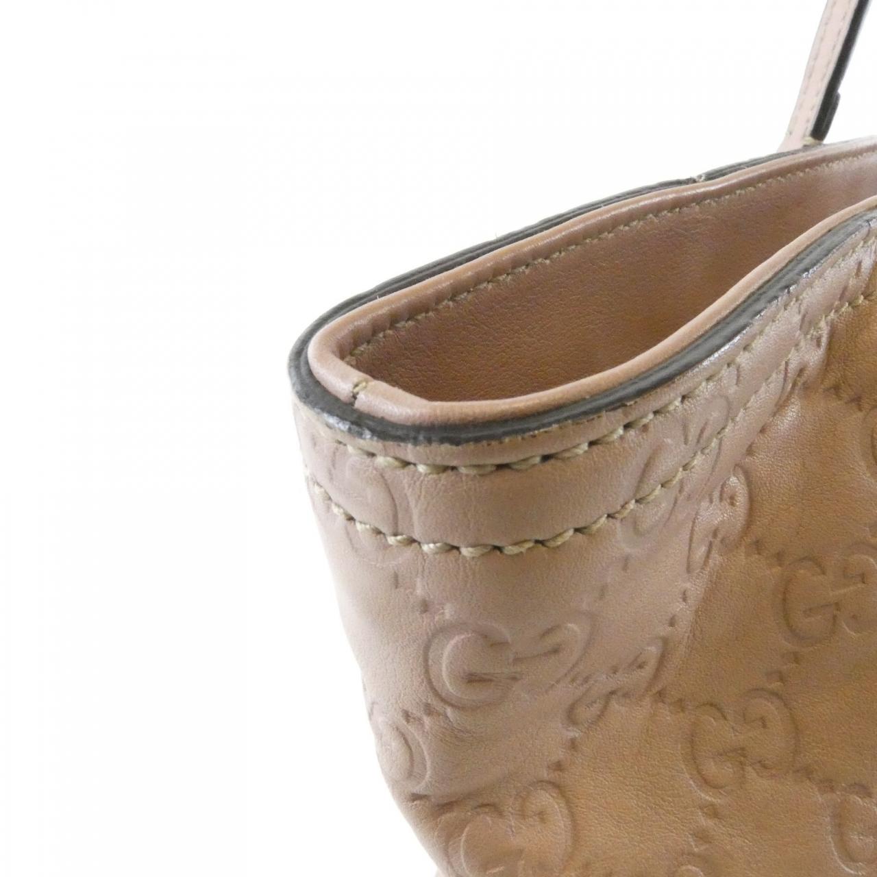 GUCCI Bamboo Shopper 323671 AOOJG 手提包 皮革 4
