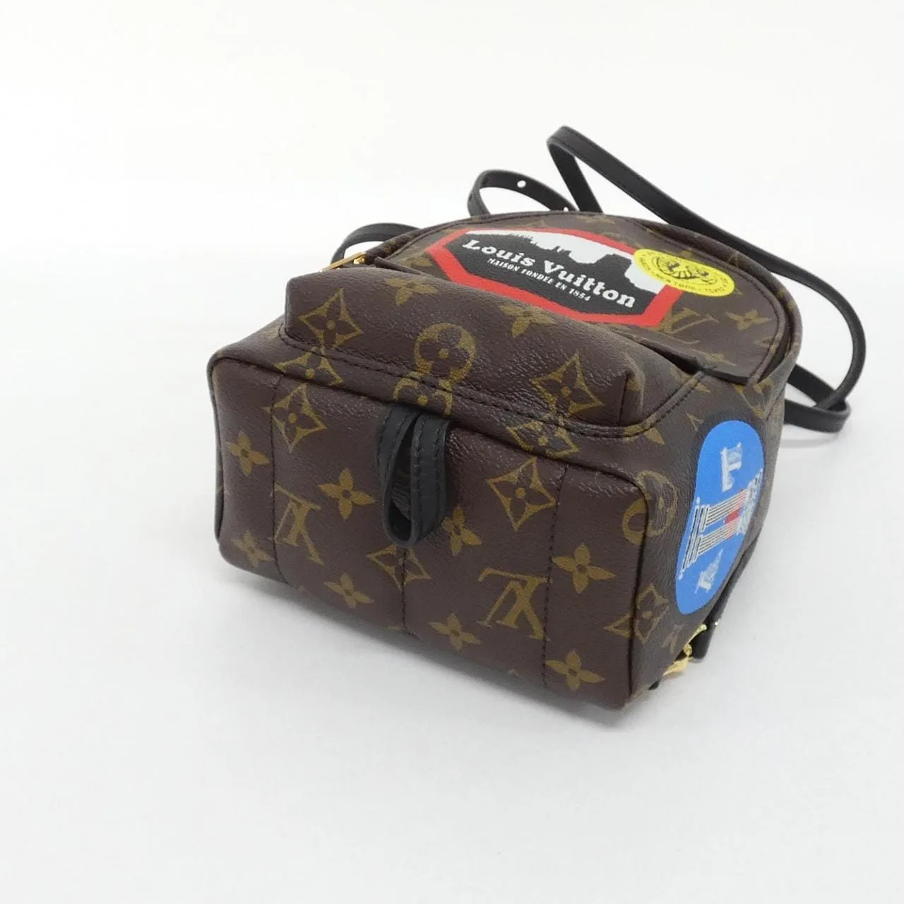 LOUIS VUITTON Palm Springs M42971 Backpack Monogram Black Monogram Rank A - Thumbnail 3