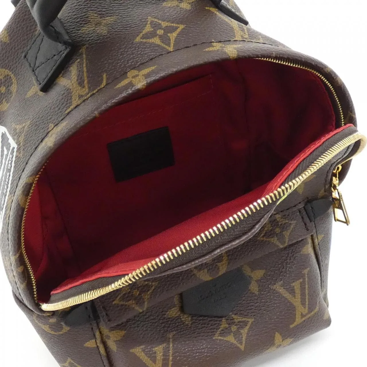 LOUIS VUITTON Palm Springs M42971 Backpack Monogram Black Monogram Rank A - Thumbnail 6