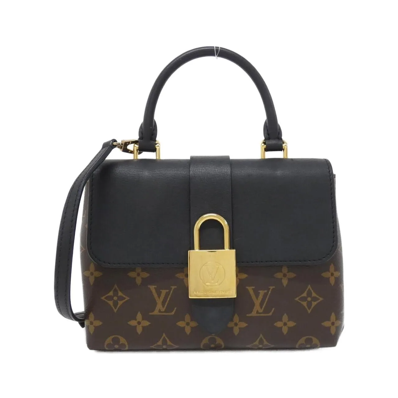 LOUIS VUITTON M44141 Handbag Monogram Black
