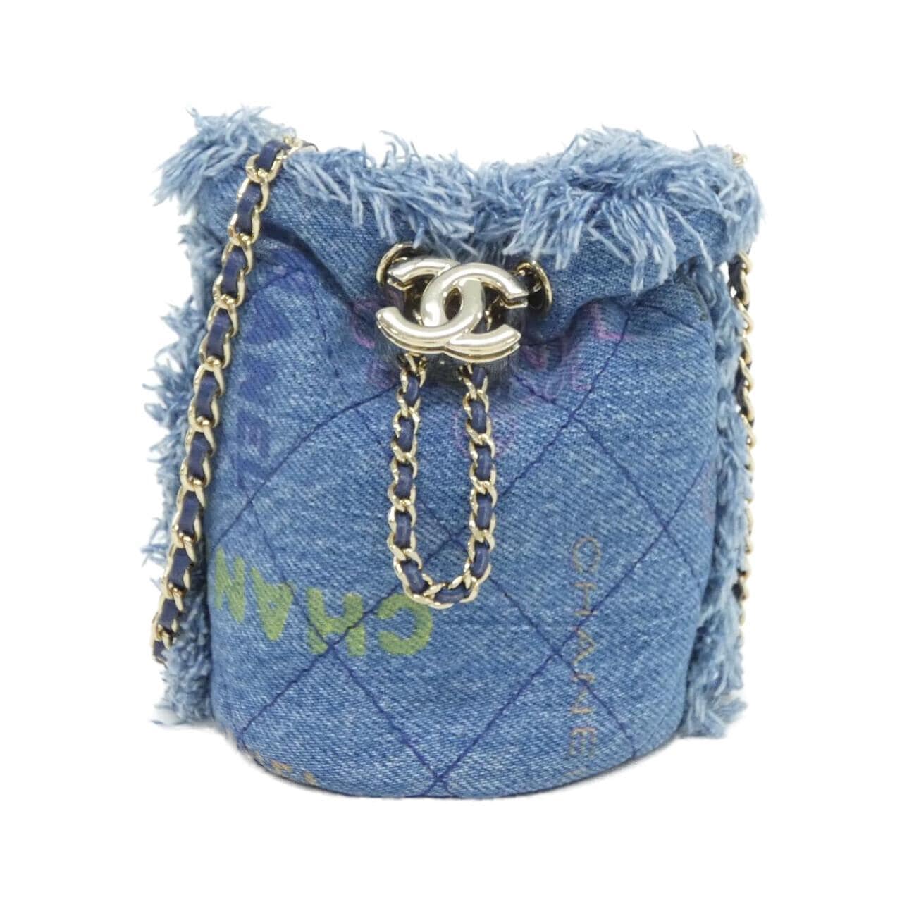 CHANEL Timeless Classic AP2603 肩背包 牛仔布