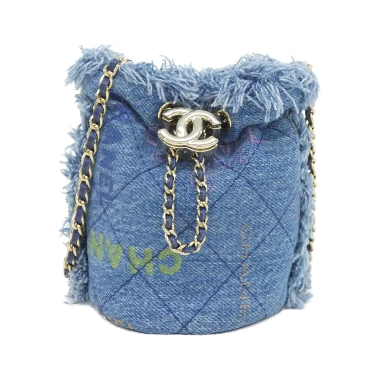 CHANEL Timeless Classic AP2603 Shoulder Denim