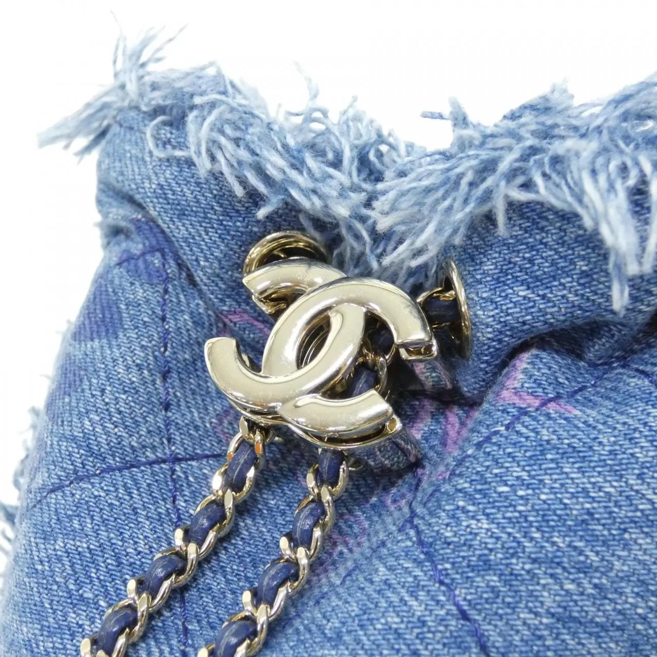 CHANEL Timeless Classic AP2603 Shoulder Denim