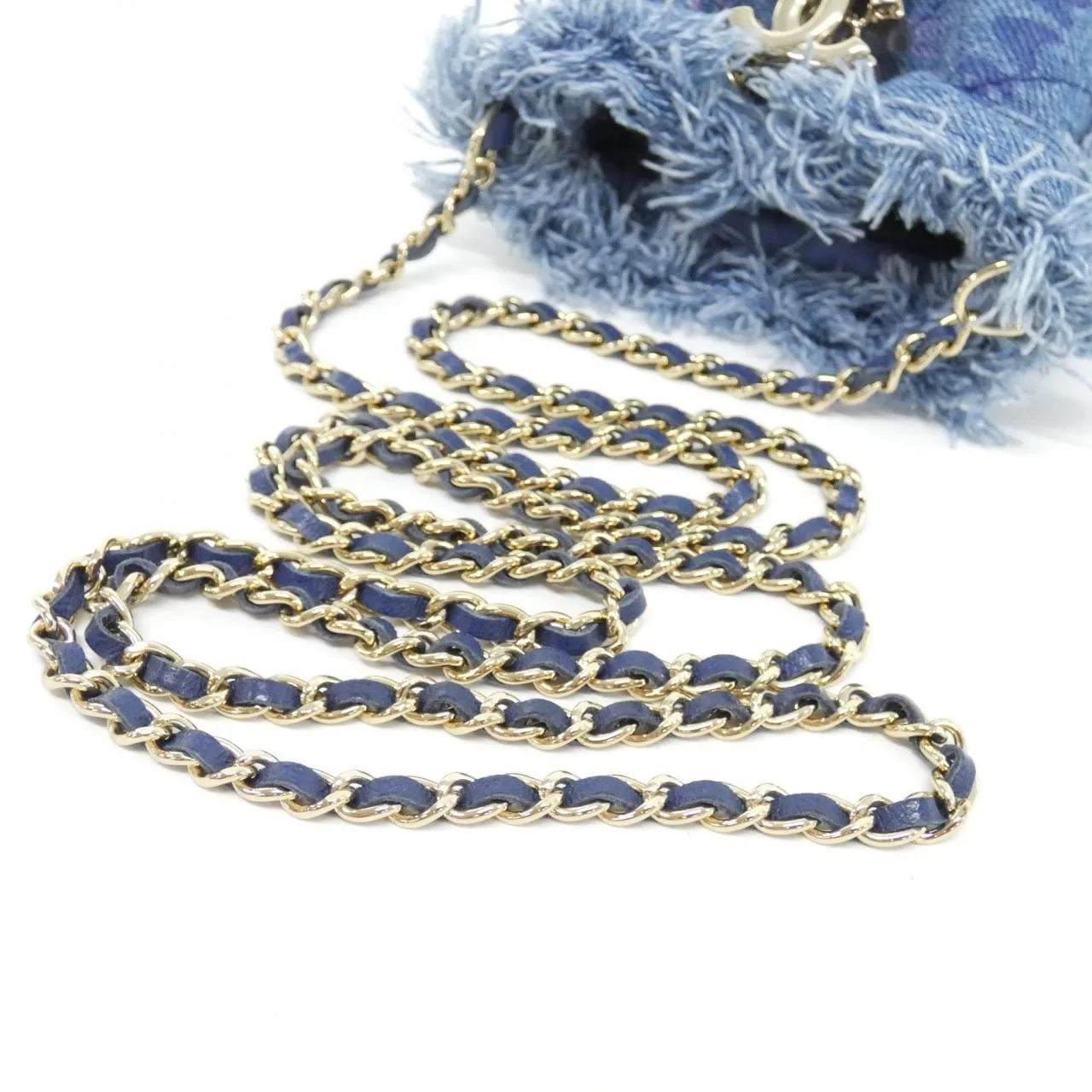 CHANEL Timeless Classic AP2603 Shoulder Denim