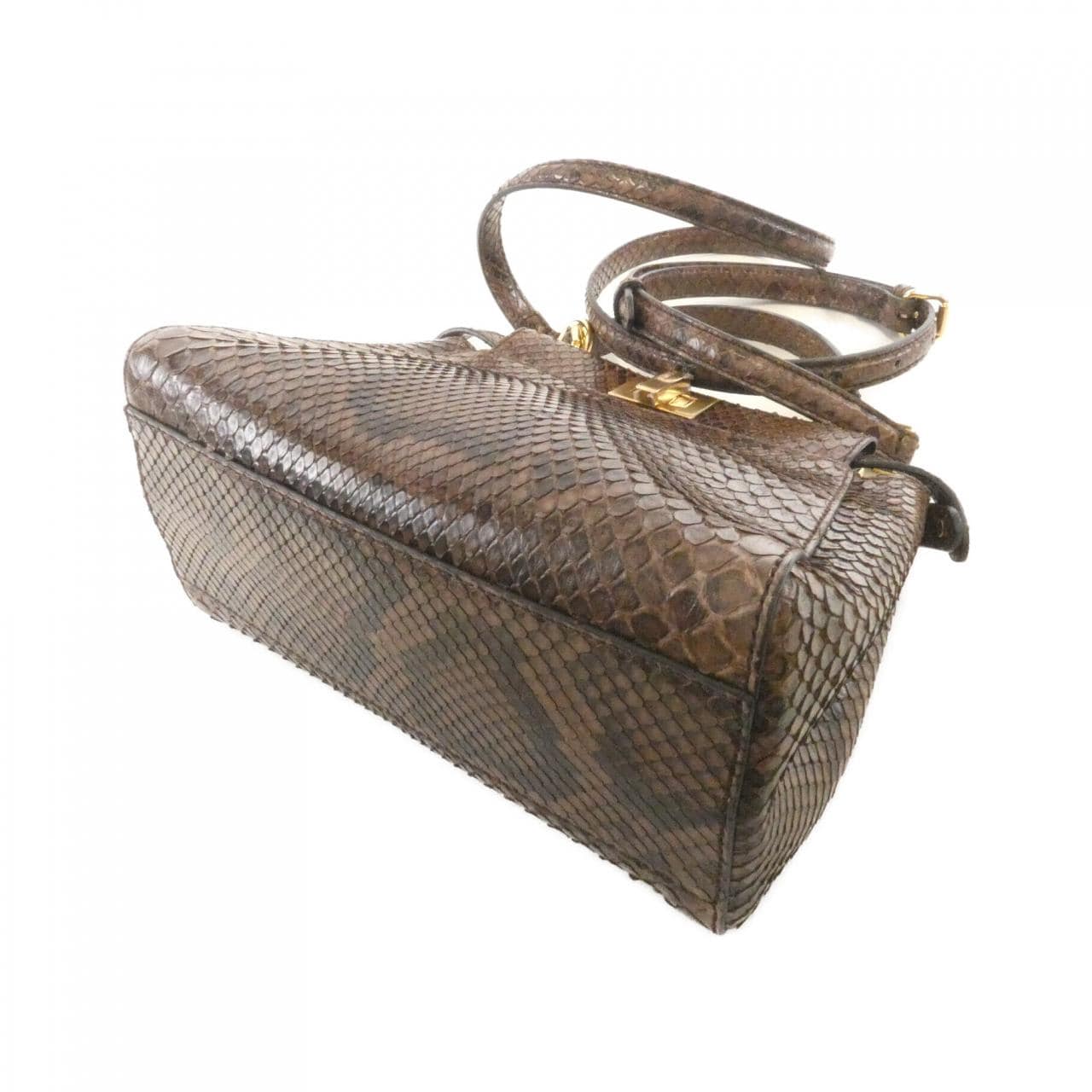 FENDI Peekaboo 8BN244 AGXQ Handbag Python 2