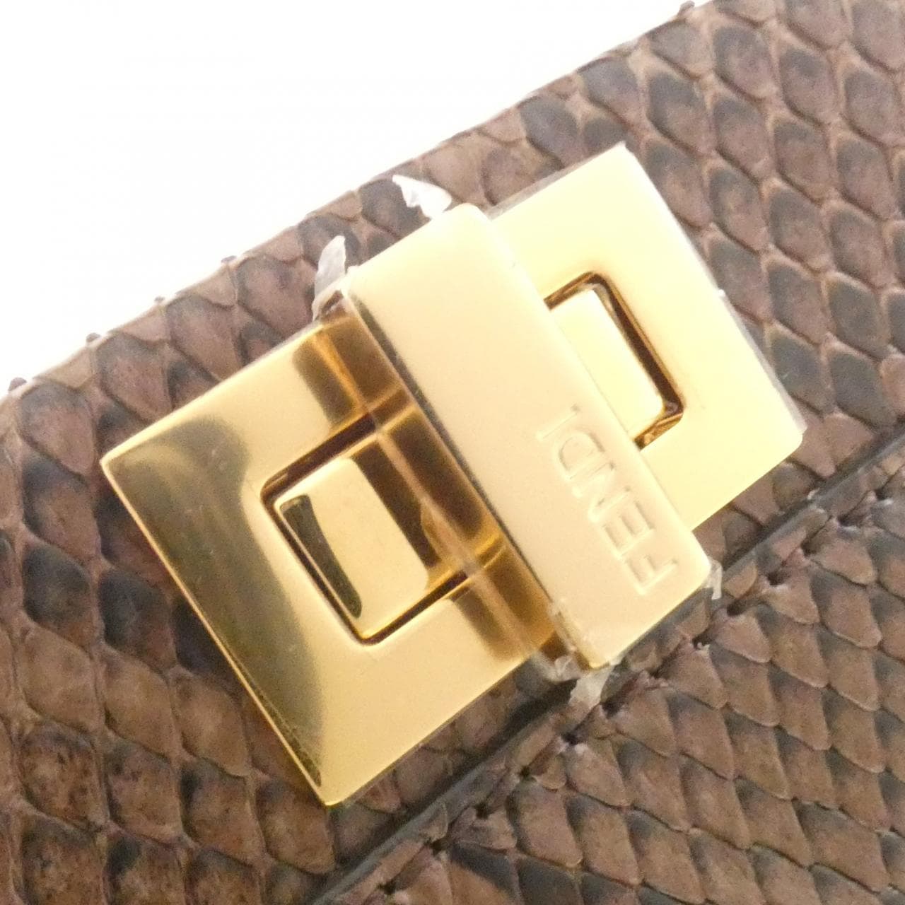 FENDI Peekaboo 8BN244 AGXQ Handbag Python 3