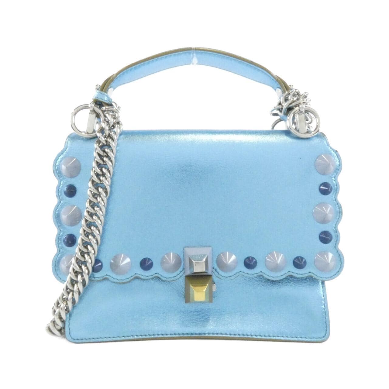 FENDI 8M0381 OZB Shoulder Leather