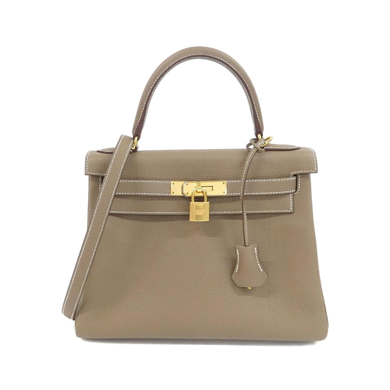 HERMES Kelly 027630CC Handbag Togo