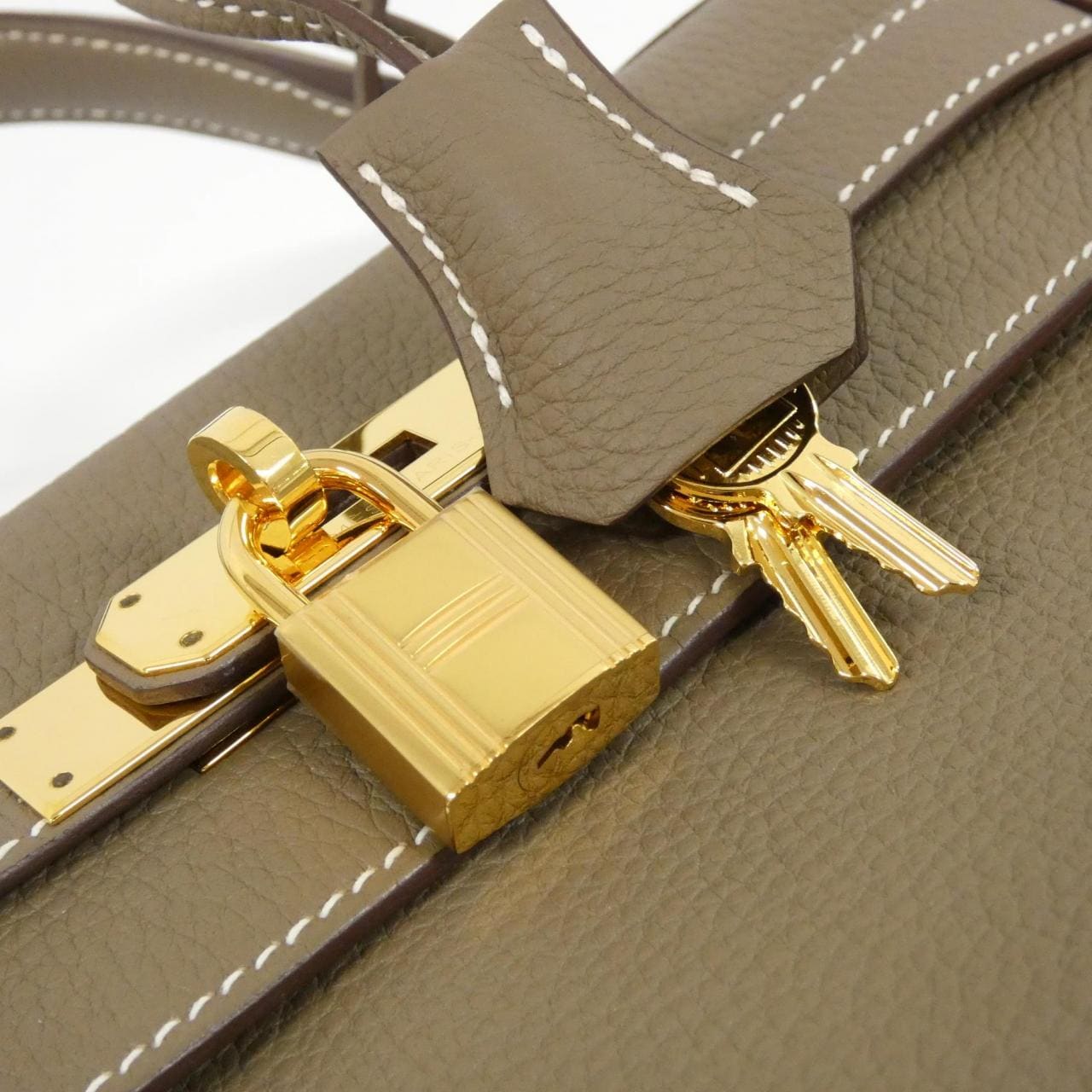 HERMES Kelly 027630CC Handbag Togo 4