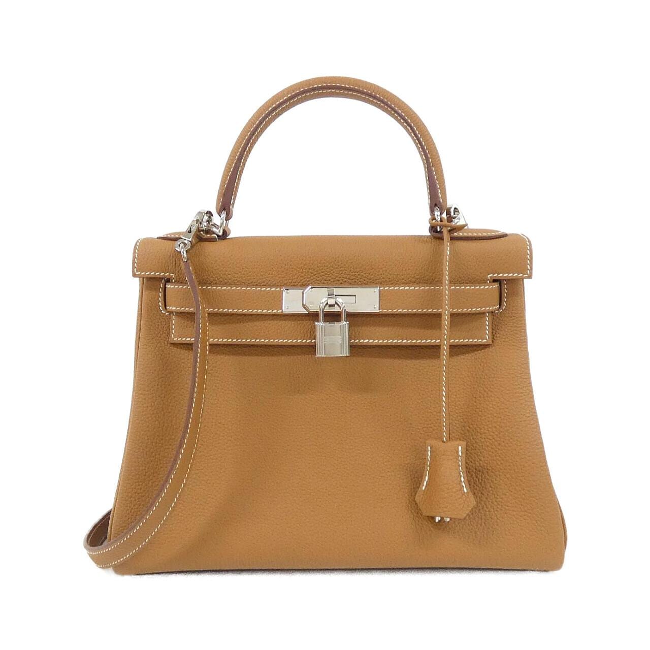 HERMES Kelly 030931CK Handbag Togo