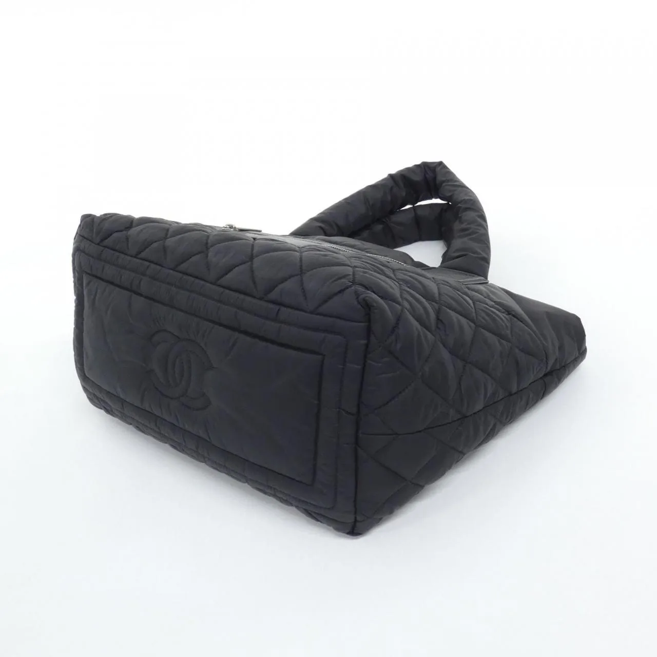 CHANEL Deauville 48610 Handbag Nylon 3