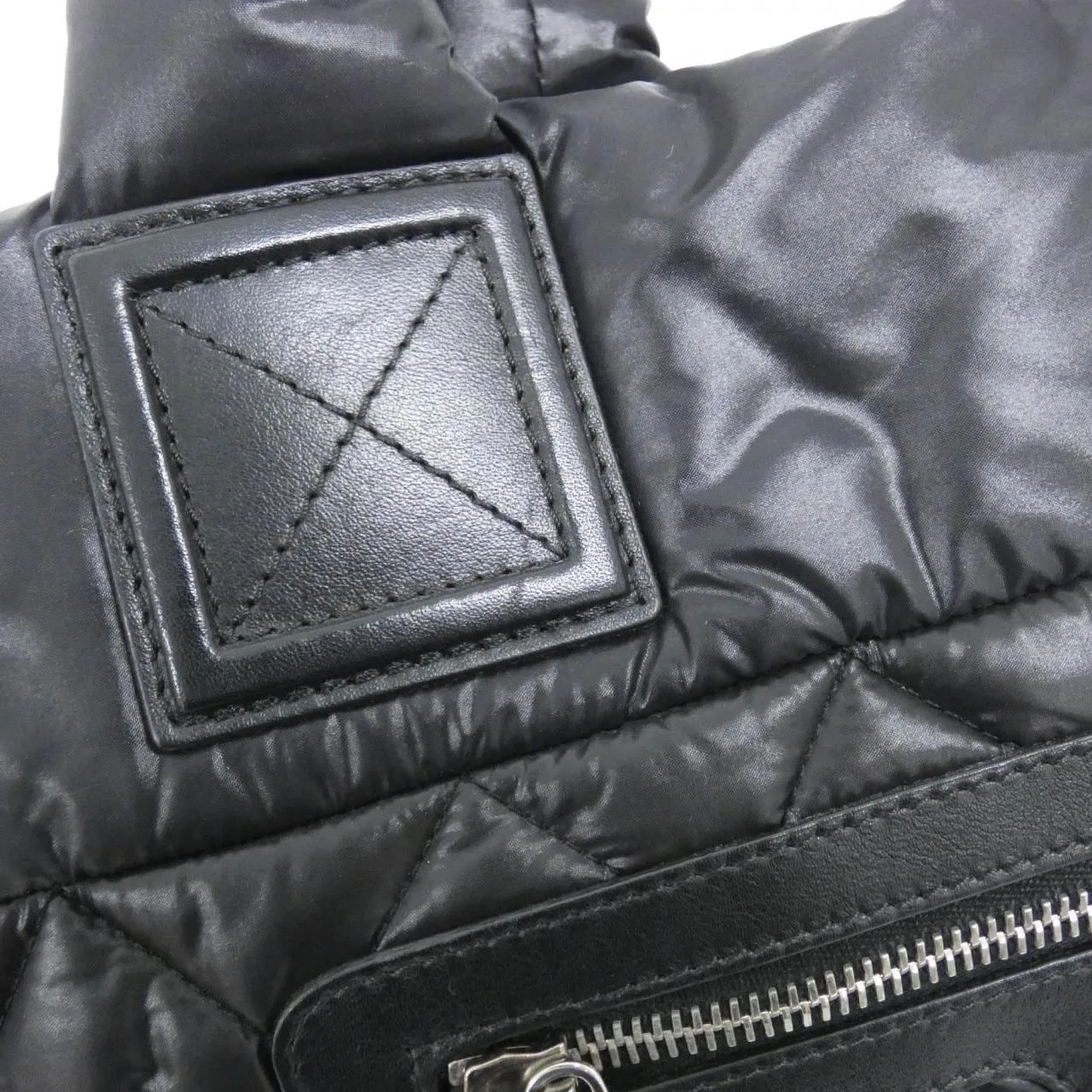 CHANEL Deauville 48610 Handbag Nylon 5