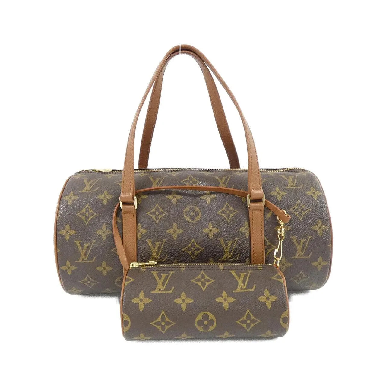 LOUIS VUITTON Papillon M51365 Handbag Monogram 黑色