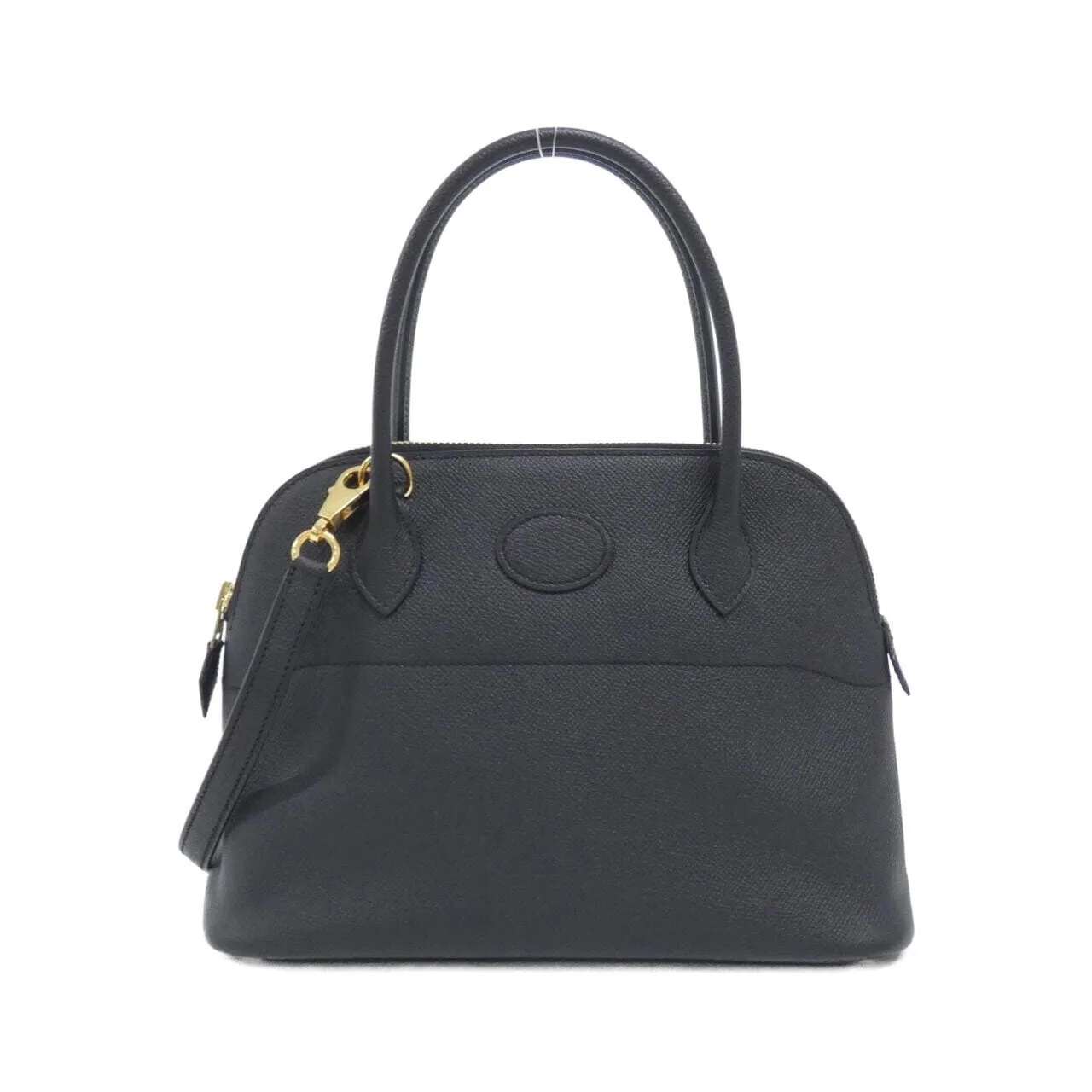 HERMES Bolide 049431CC Handbag Epsom Black