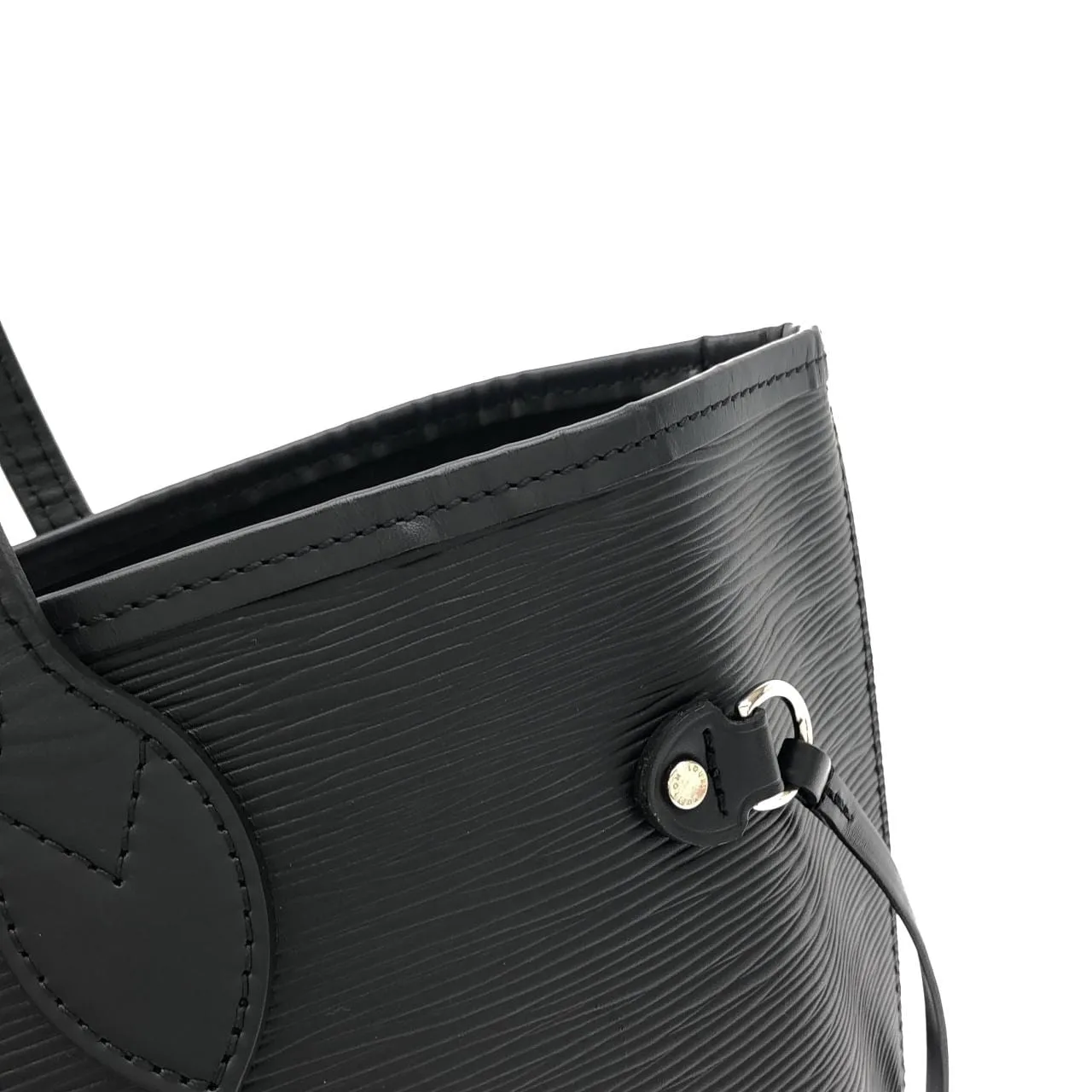 LOUIS VUITTON Neverfull M40932 Tote Epi Black Epi Rank A - Thumbnail 3