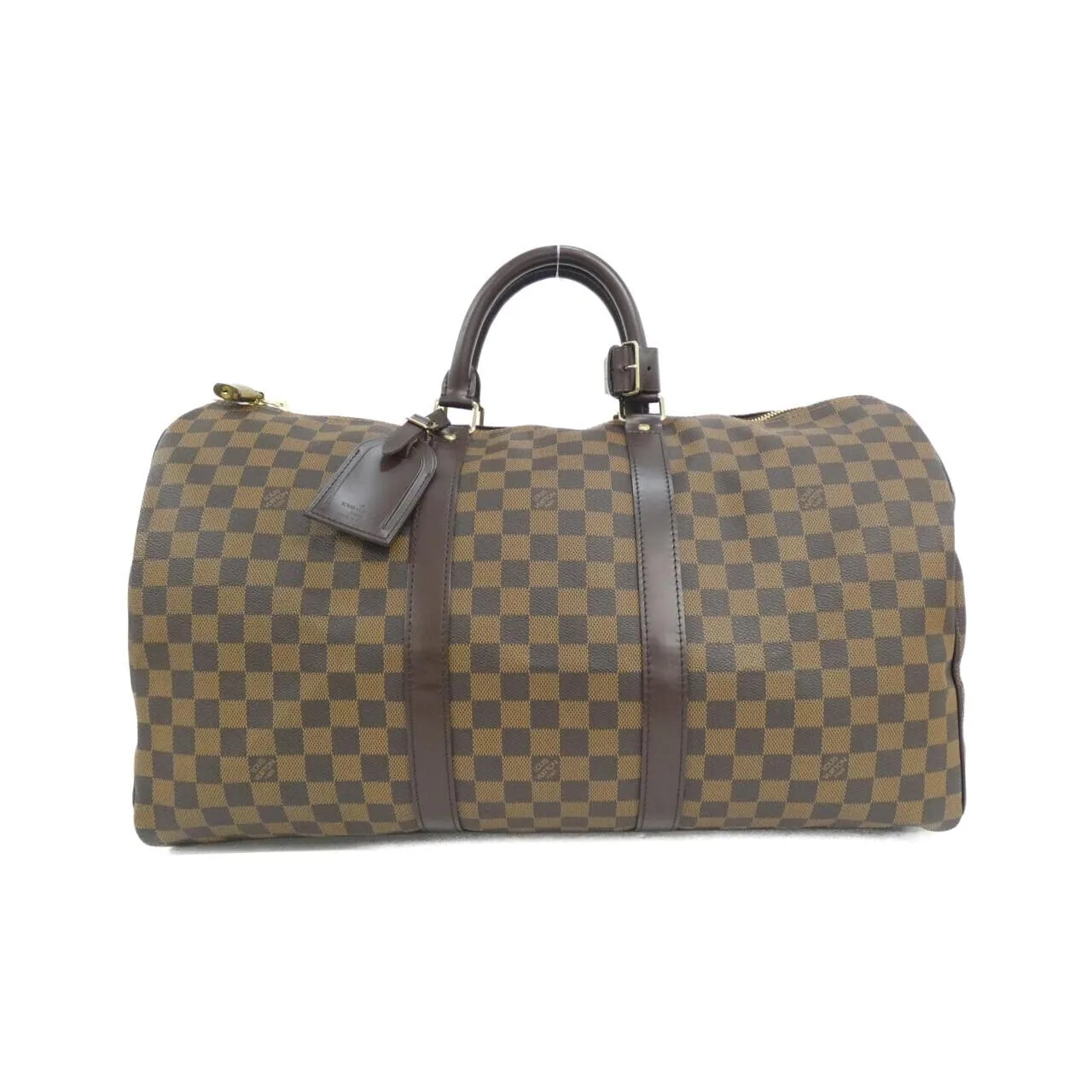 LOUIS VUITTON Keepall N41427 Boston Damier 黑色