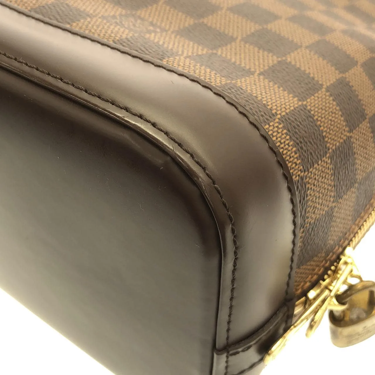 LOUIS VUITTON Alma N51131 Handbag Damier Black Damier Rank A - Thumbnail 2