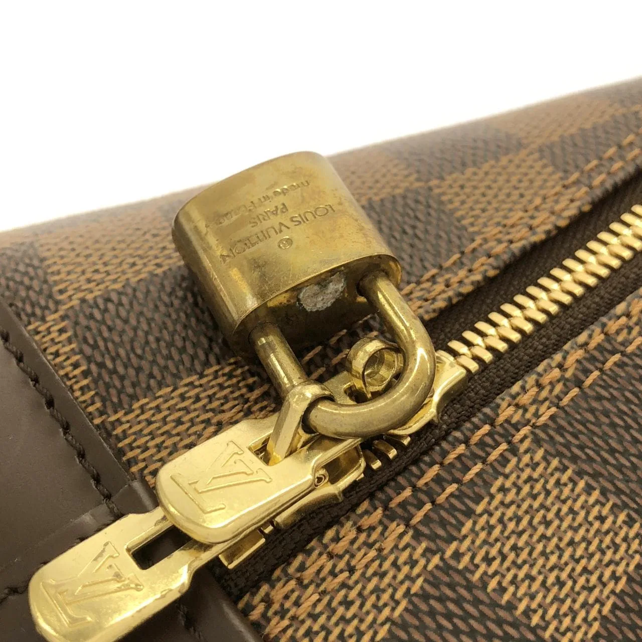 LOUIS VUITTON Alma N51131 Handbag Damier Black Damier Rank A - Thumbnail 6
