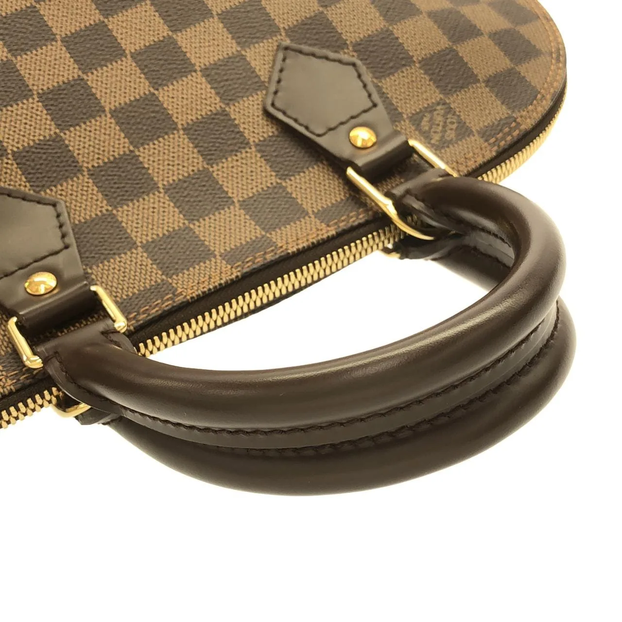 LOUIS VUITTON Alma N51131 Handbag Damier Black Damier Rank A - Thumbnail 8