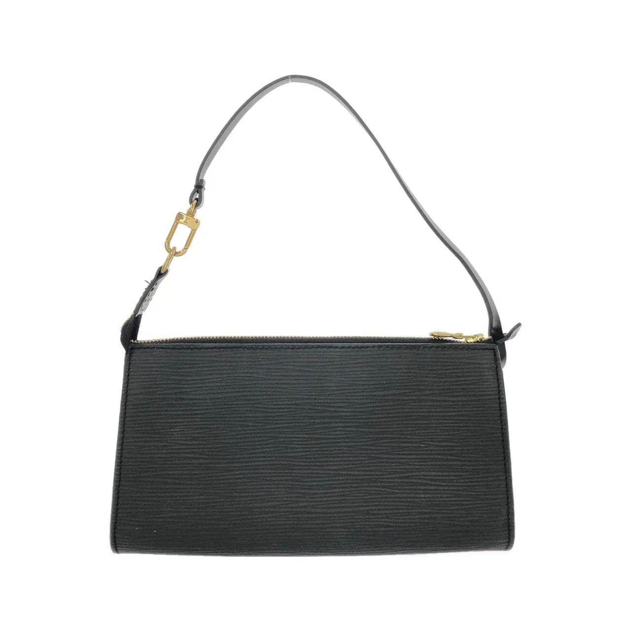 LOUIS VUITTON Pochette M52952 Pochette Epi Black Epi Rank A - Thumbnail 2